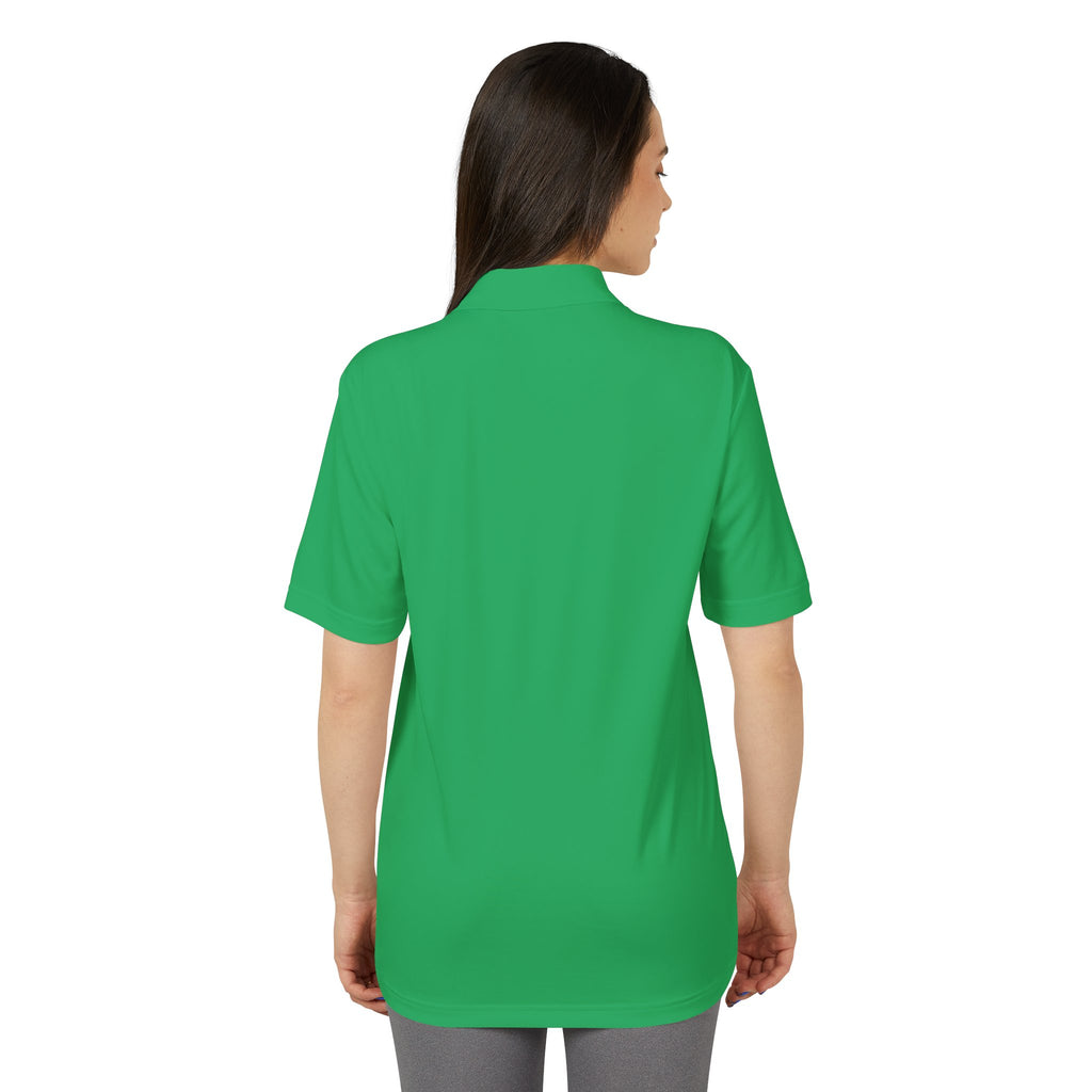 Adidas Unisex Cassiopeia Constellation Embroidered Polo - W-Shape Performance Shirt