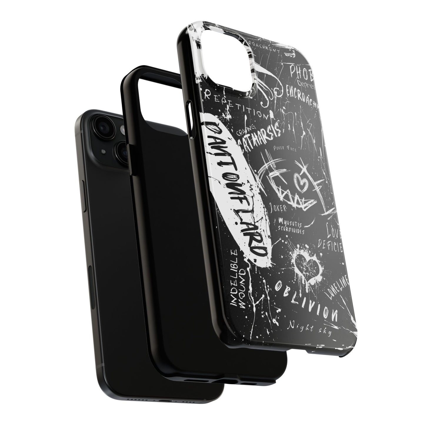 Edgy iPhone Cases for Tough Love - Perfect for Teens and Young Adults, Trendy Art, Unique Gift, Phone Accessories