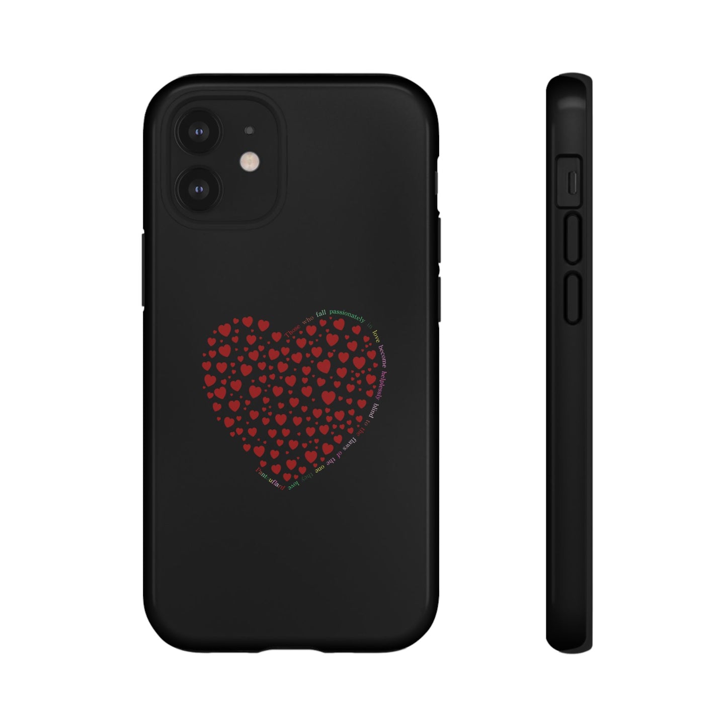 Fundas de corazón rojo para teléfonos iPhone, Galaxy, Google Pixel (54 tipos)