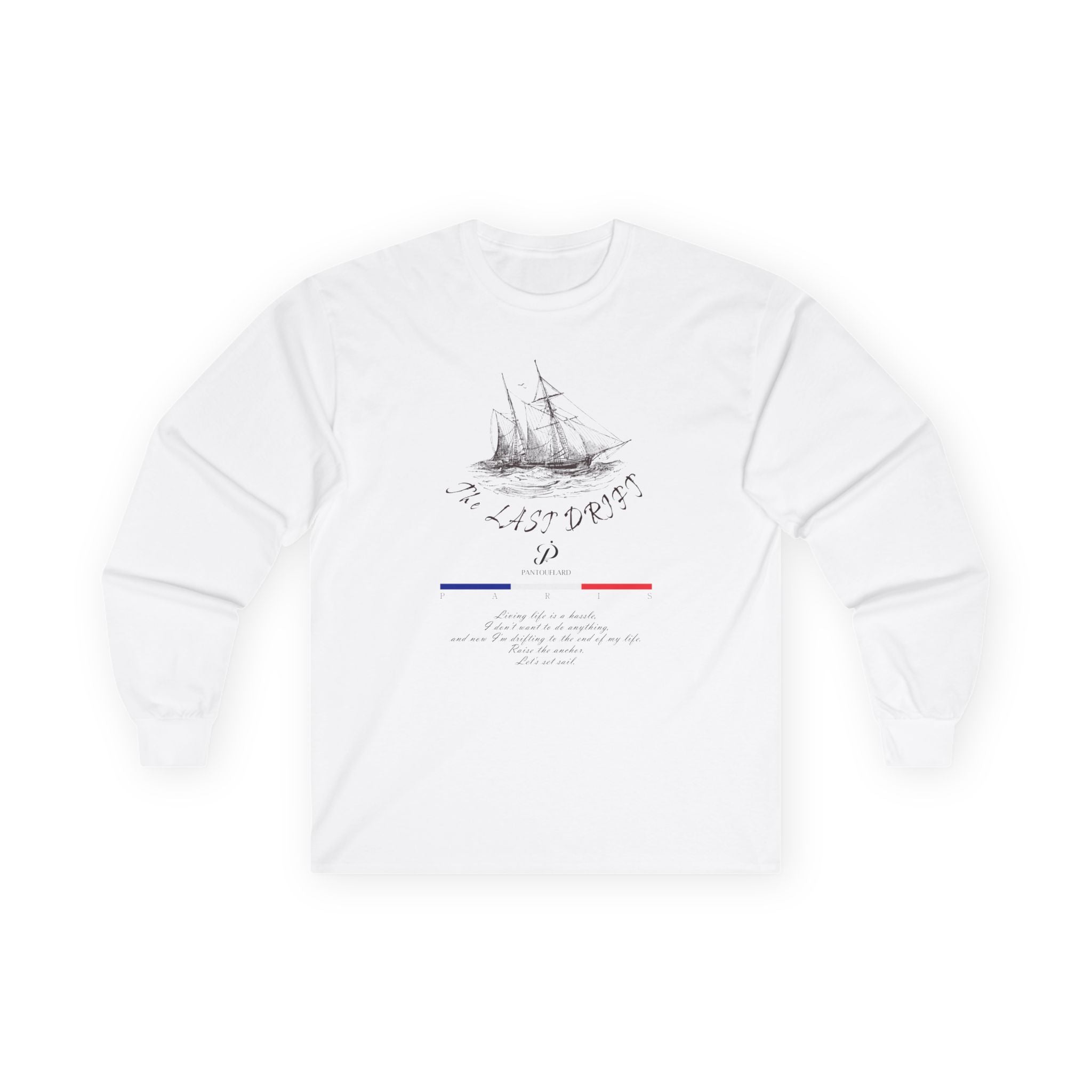 Unisex Sport Grey Last Drift Cotton Blend Long Sleeve Tee