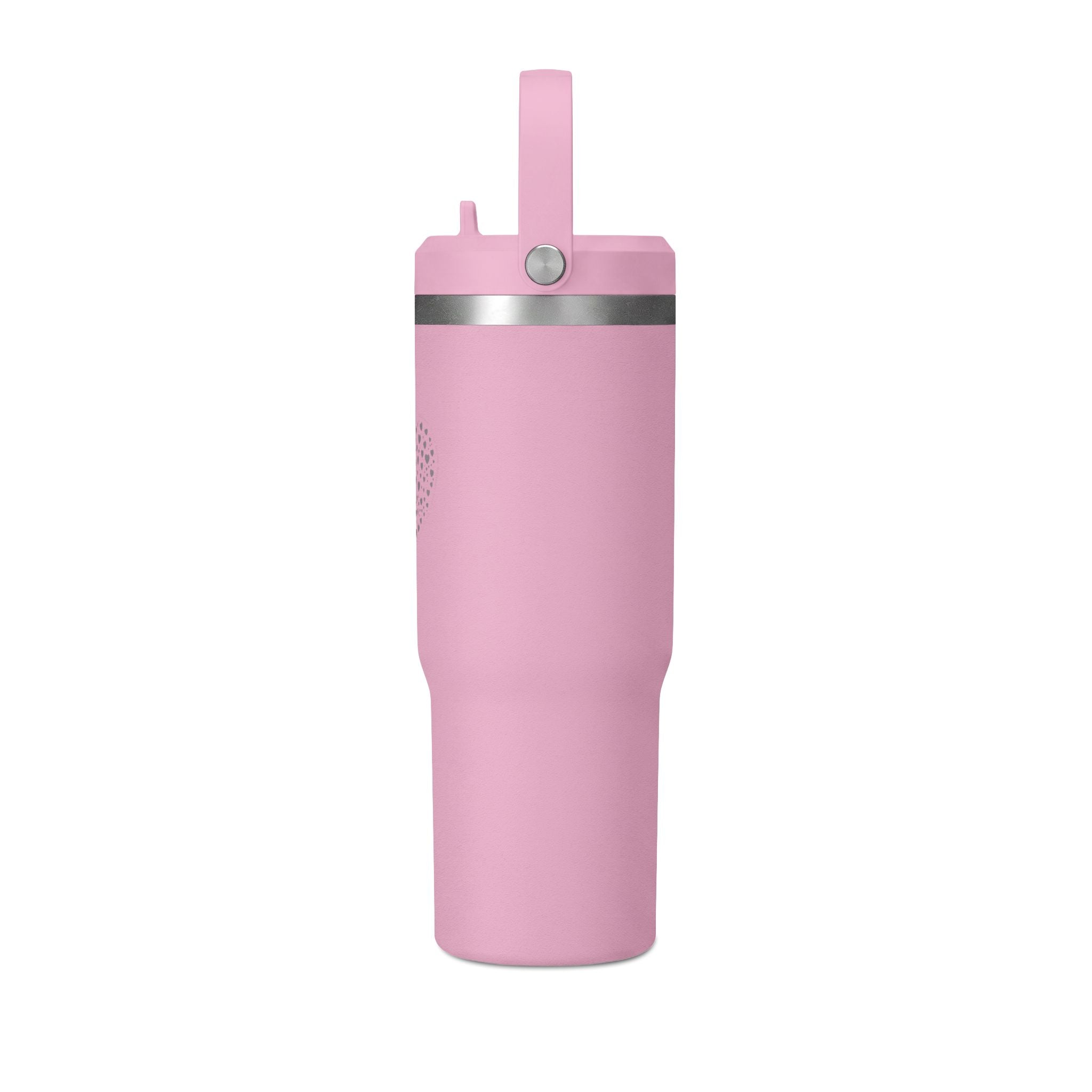 Pink Heart of Hearts 32oz Stainless Steel Nomad Tumbler
