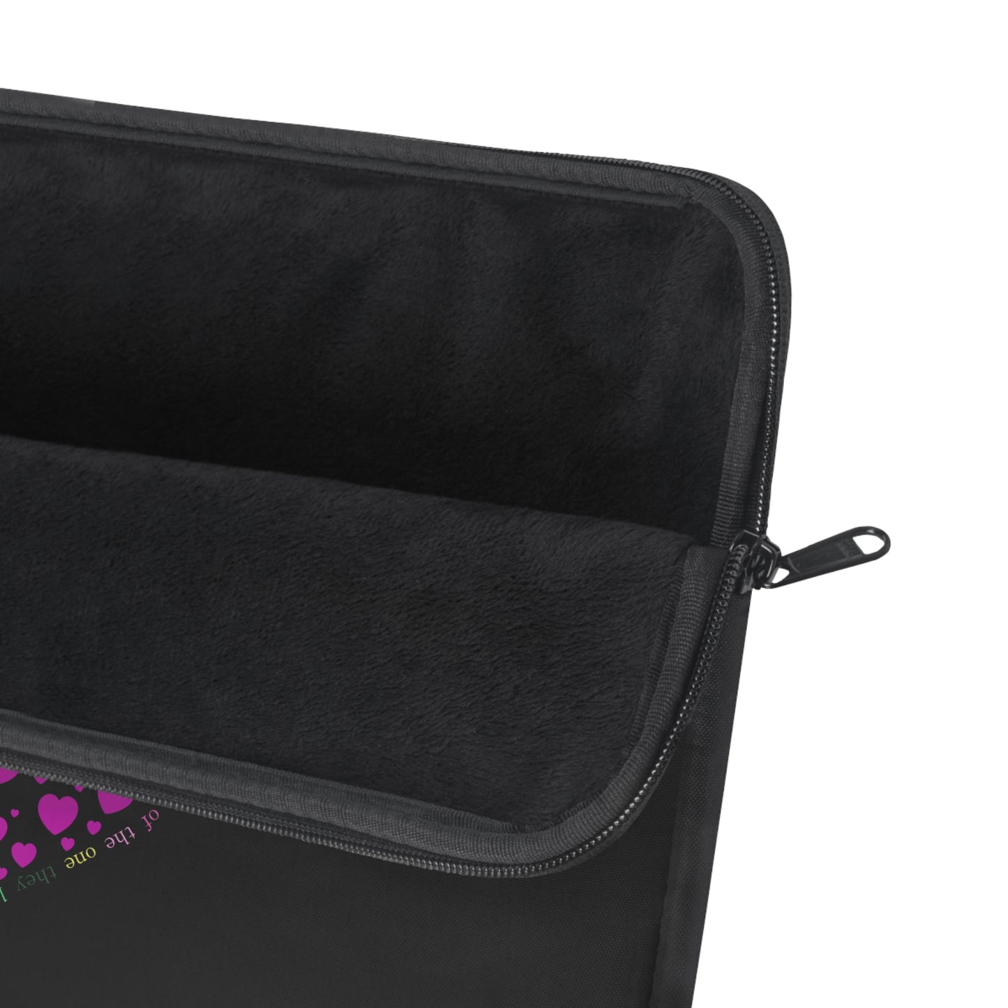 Pink Heart Design Laptop Protector