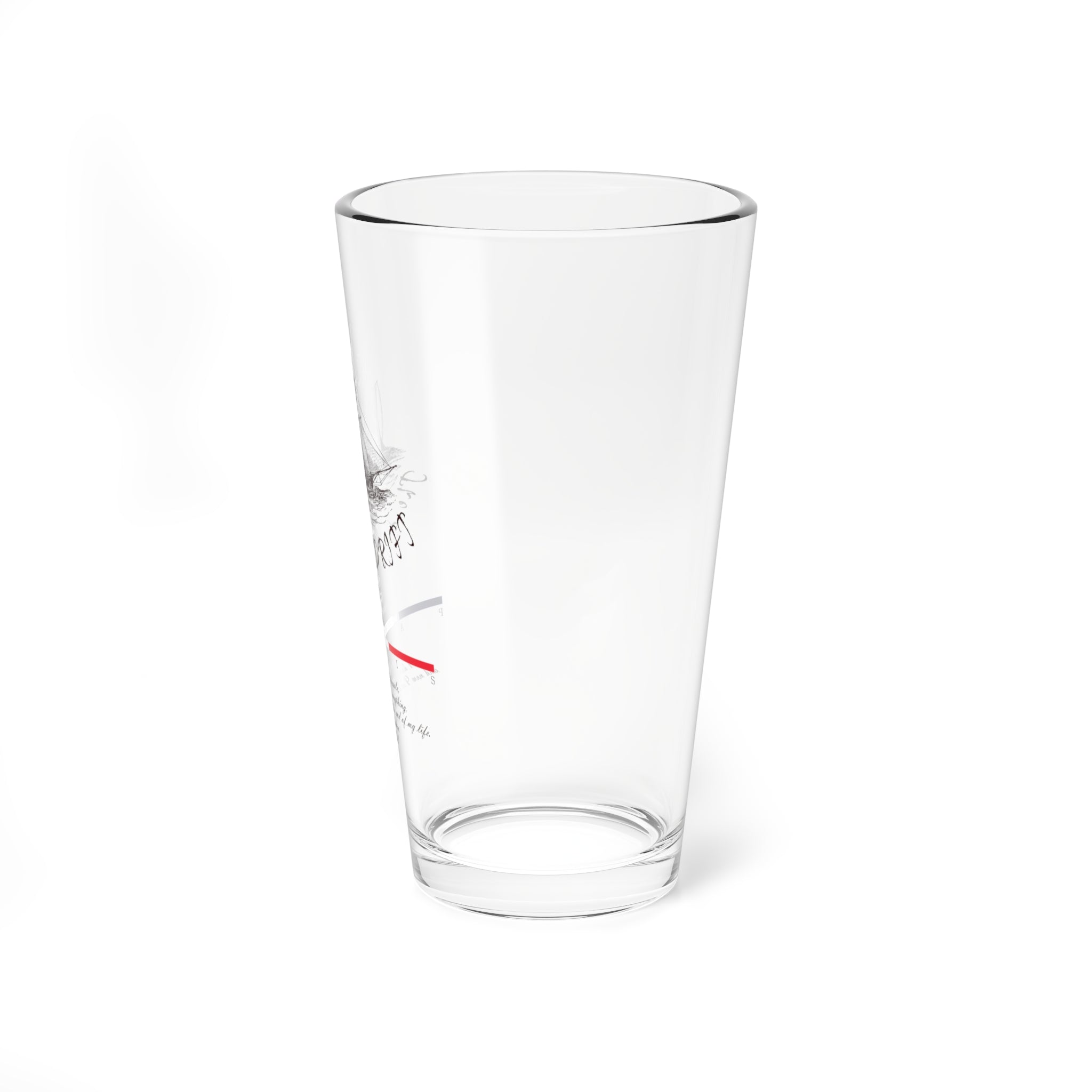 Clear Pantouflard The Last Drift 16oz Mixing Glass