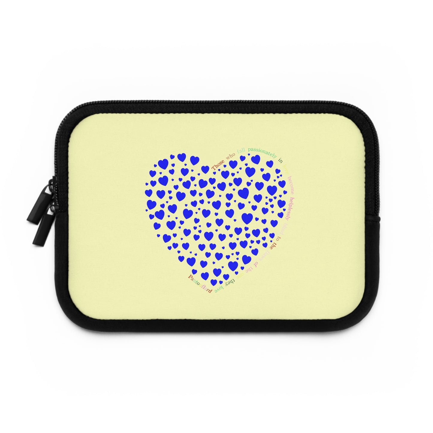 Blue Heart Laptop Sleeve