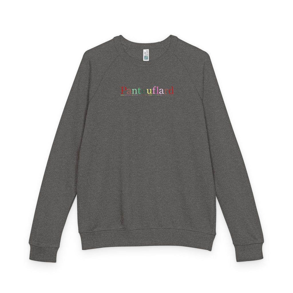 Unisex Old Money Aesthetic Raglan Crewneck - Premium French Terry