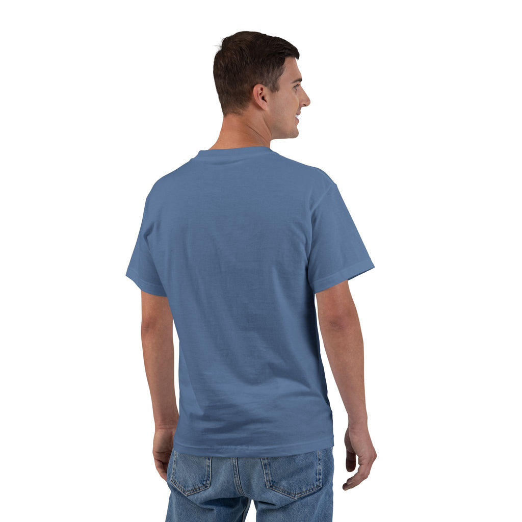 Unisex Navy Hanes Vintage Carriage Graphic 100% Cotton T-Shirt