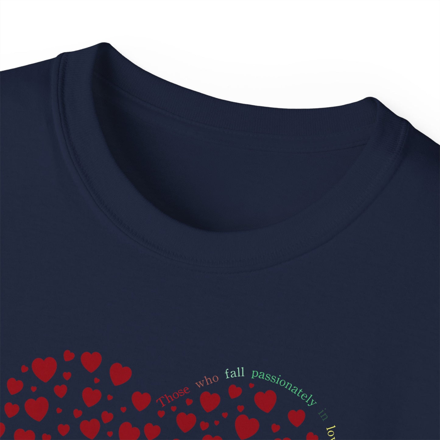 Red Heart Unisex Kurzarm-T-Shirt