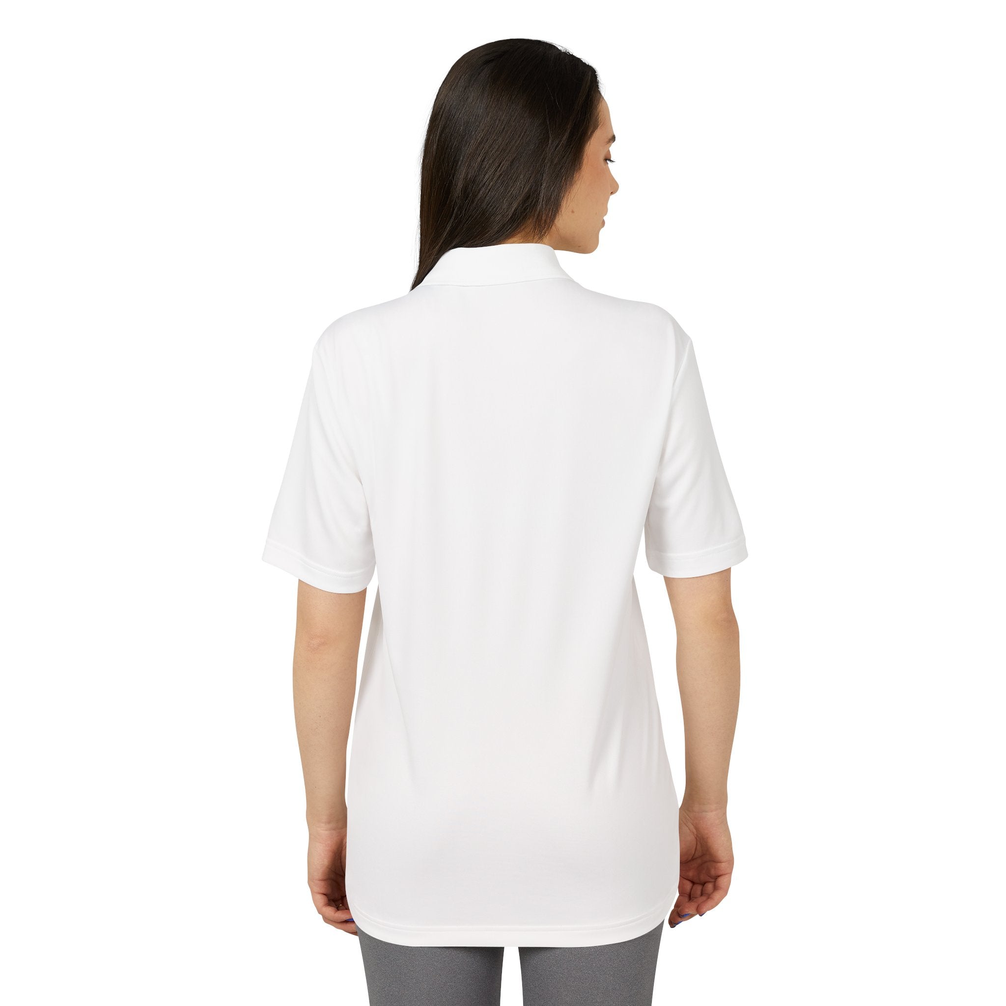 Adidas Unisex Cassiopeia Constellation Embroidered Polo - W-Shape Performance Shirt