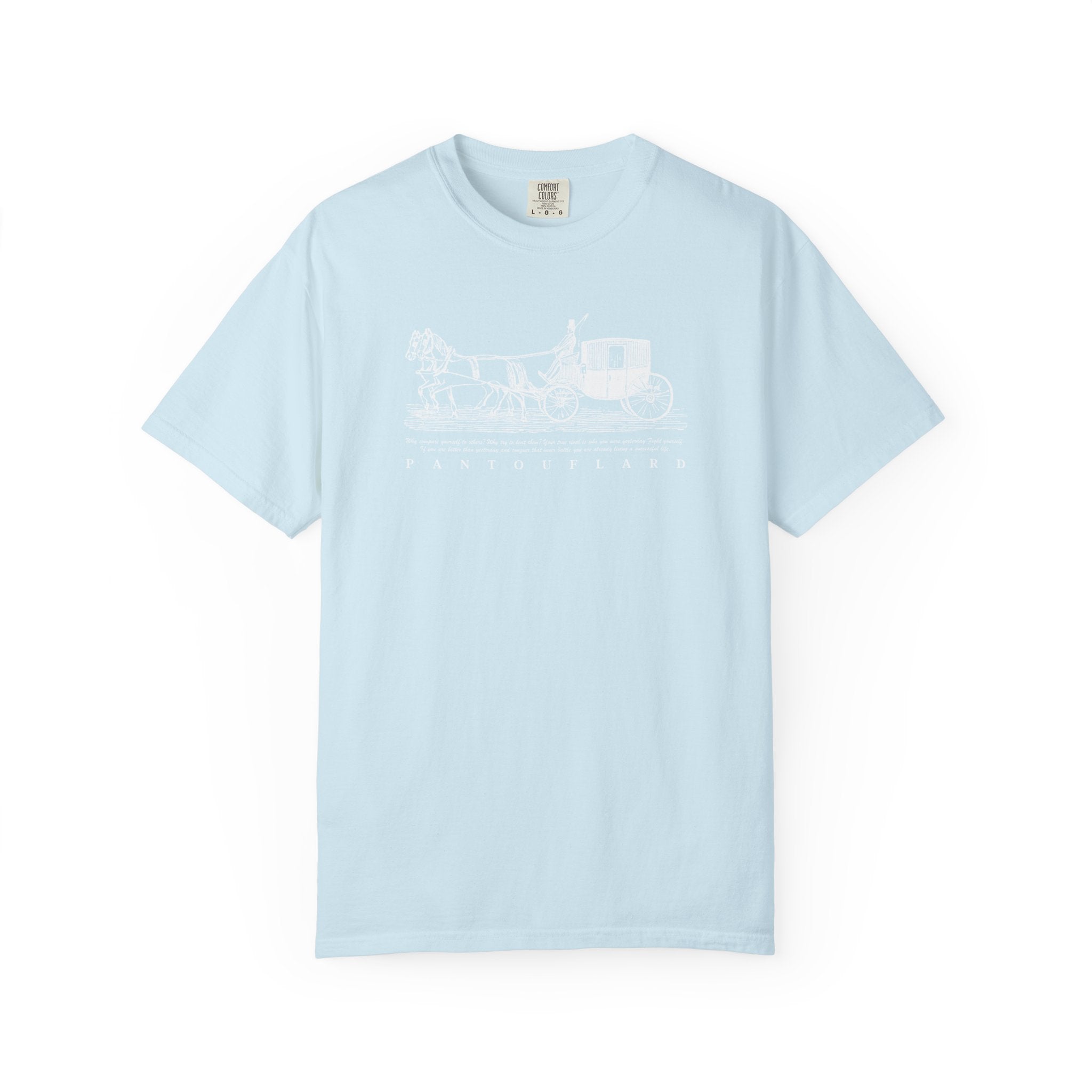 Unisex Burnt Orange Hanes Vintage Carriage Graphic 100% Cotton T-Shirt