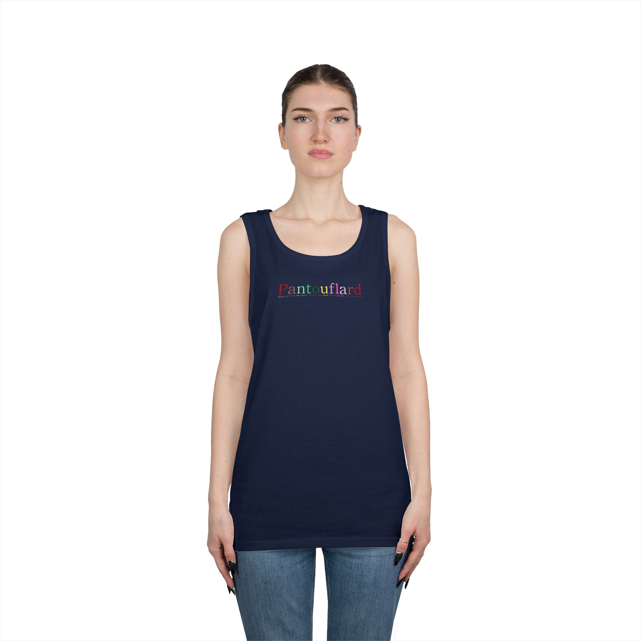 Unisex Heavy Cotton Tank Top - Classic Fit Sleeveless Shirt