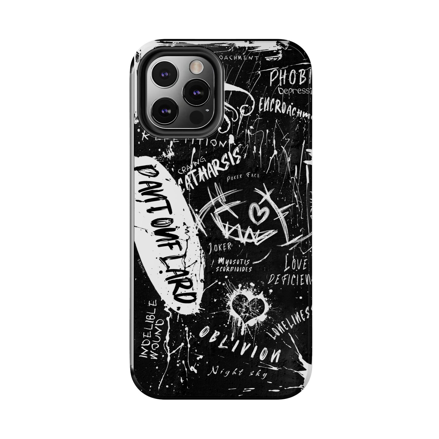 Edgy iPhone Cases for Tough Love - Perfect for Teens and Young Adults, Trendy Art, Unique Gift, Phone Accessories