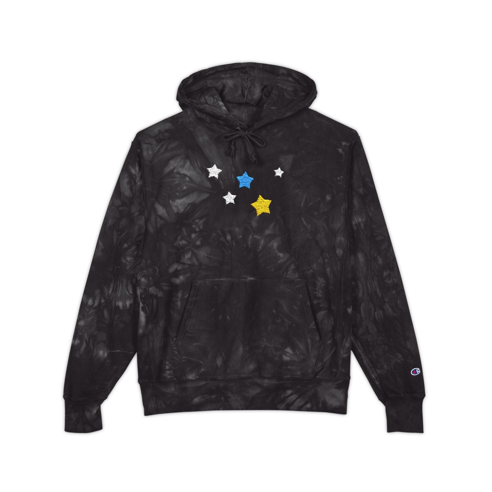 Champion Cassiopeia Constellation Tie-Dye Hoodie - W-Shape Reverse Weave Pullover