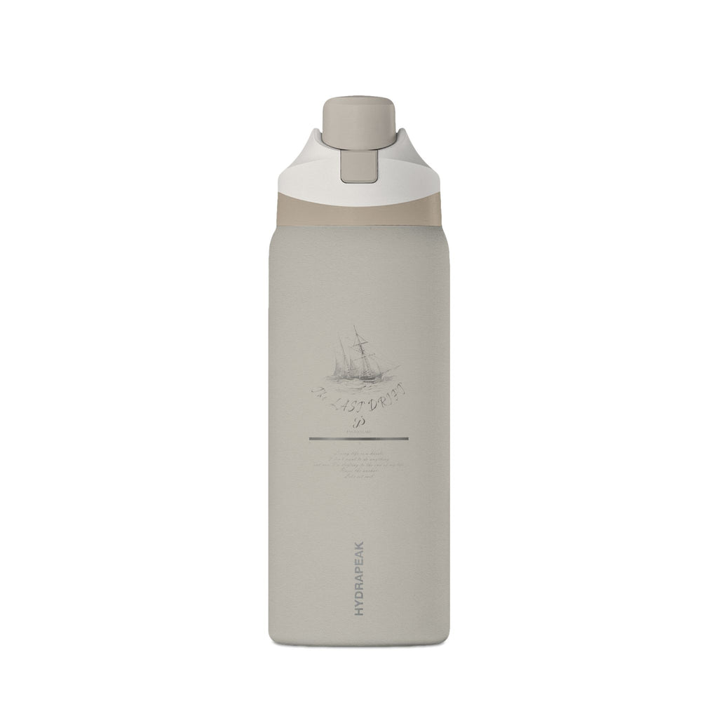 Ivory The Last Drift Ship 32oz Stainless Steel Oasis Water Bottle
