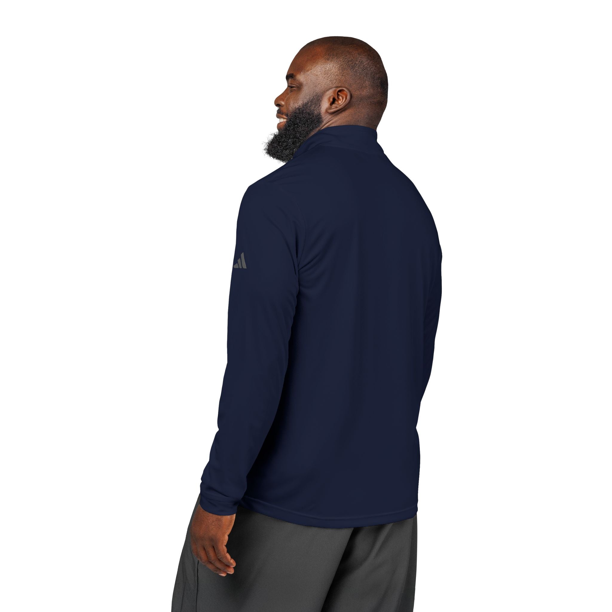 Adidas Cassiopeia Constellation Embroidered Quarter-Zip - W-Shape Performance Pullover