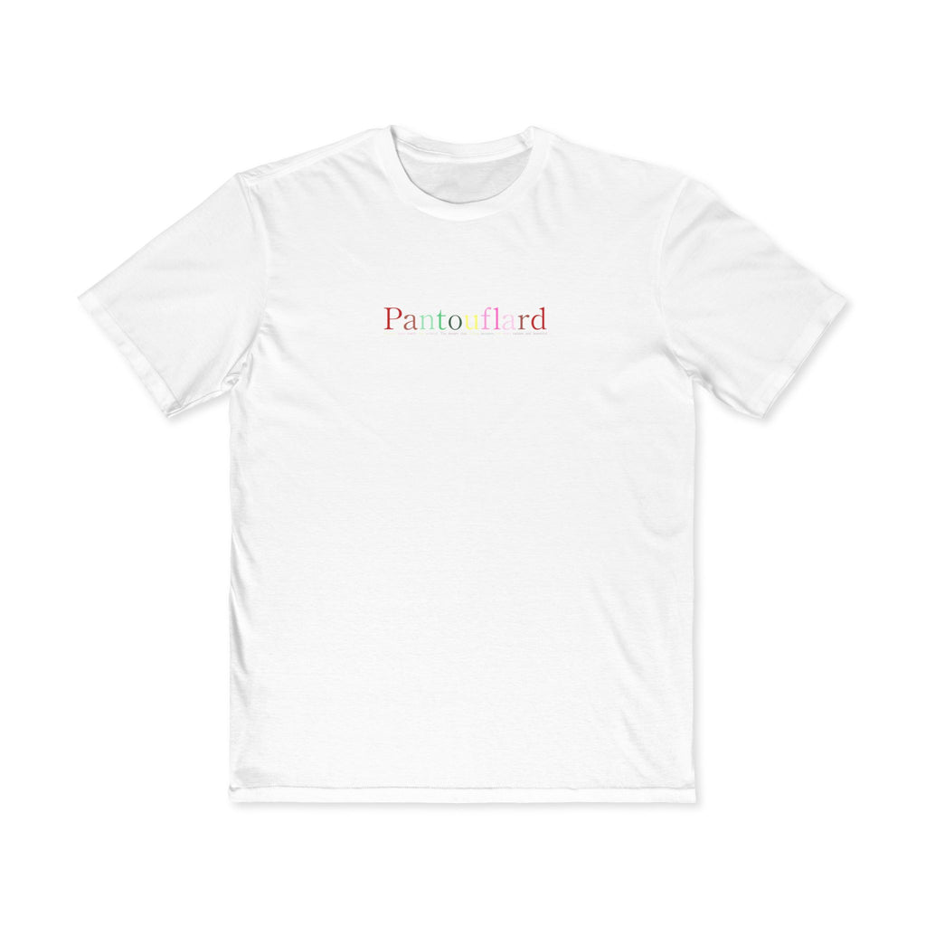 Men's & Women's Black Semi-Slim Fit T-Shirt - Lightweight 4.3oz Soft Cotton Graphic Tee