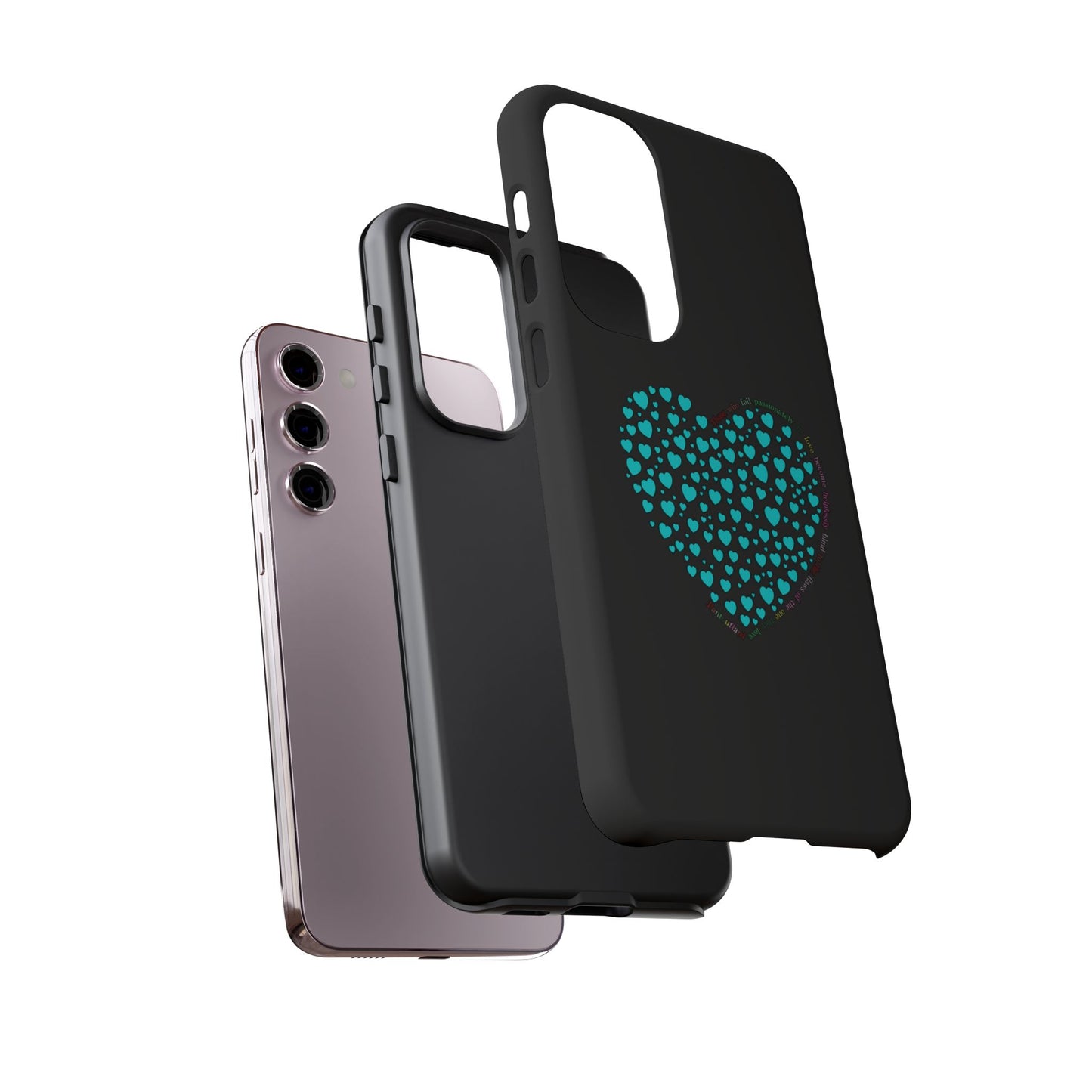 Fundas Mint Heart para teléfonos iPhone, Galaxy, Google Pixel (54 tipos)