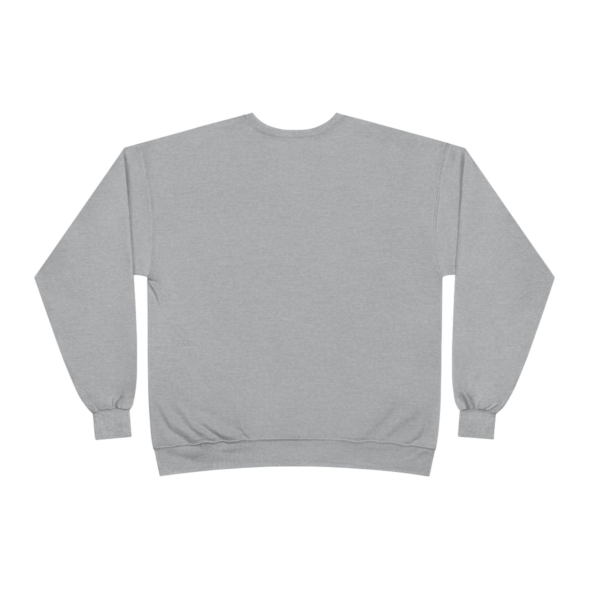 Sustainable Typography Crewneck - Hanes EcoSmart Fleece Sweatshirt