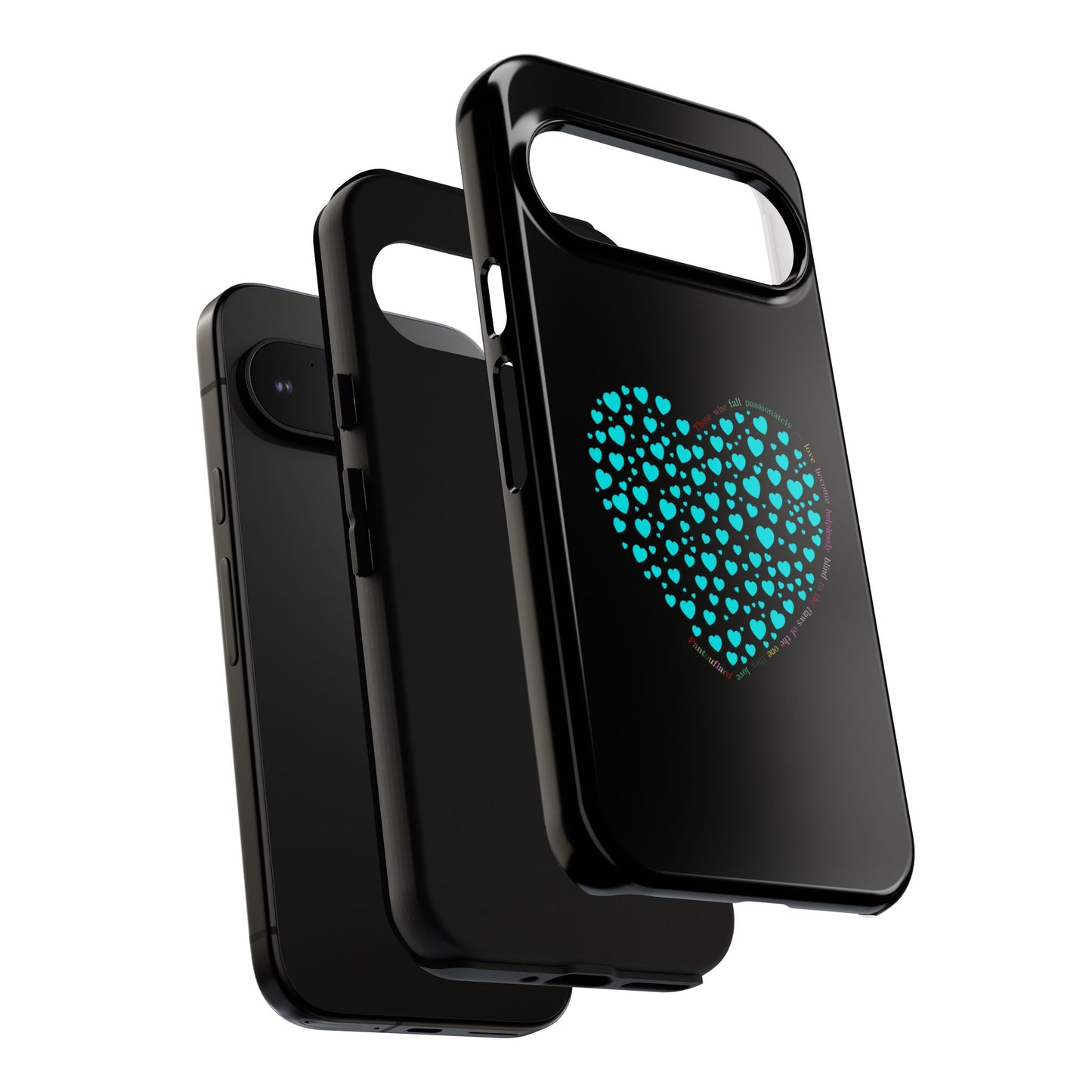 Fundas Mint Heart para teléfonos iPhone, Galaxy, Google Pixel (54 tipos)