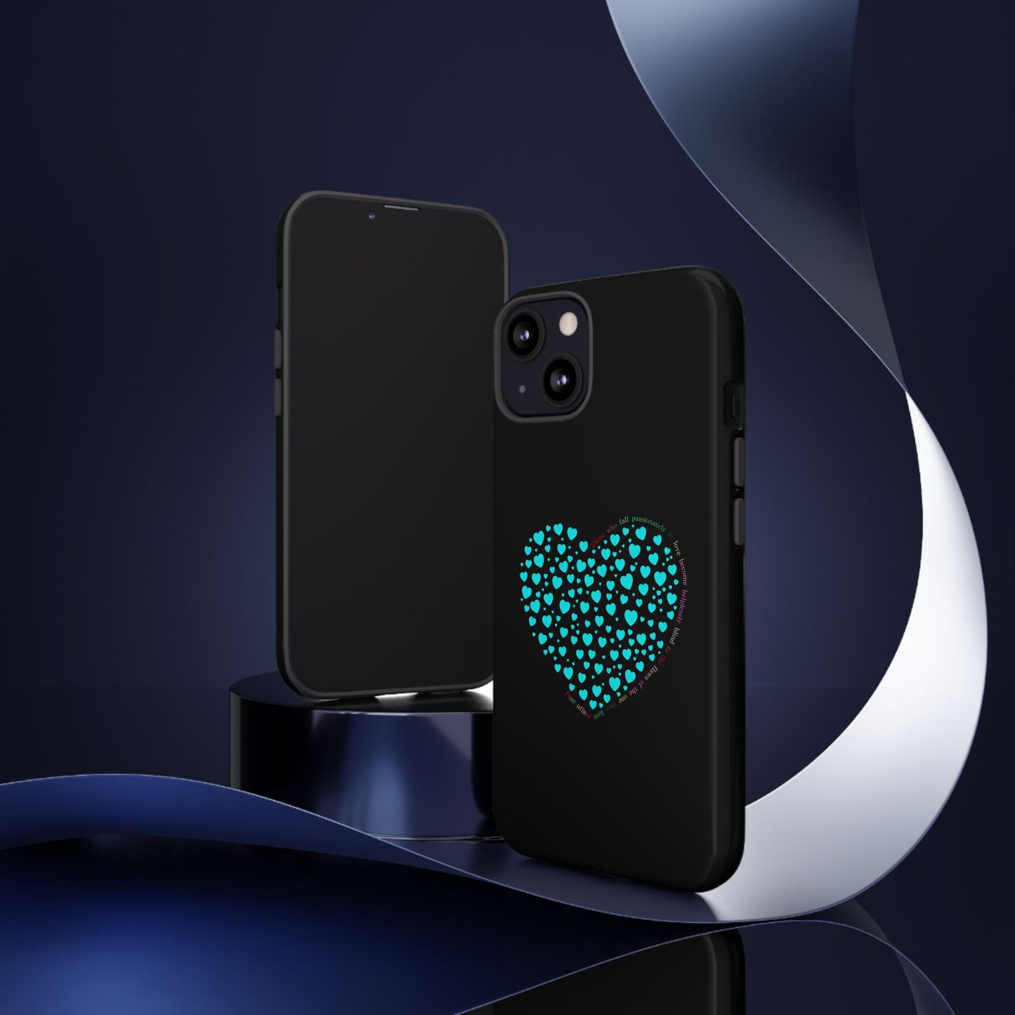 Fundas Mint Heart para teléfonos iPhone, Galaxy, Google Pixel (54 tipos)