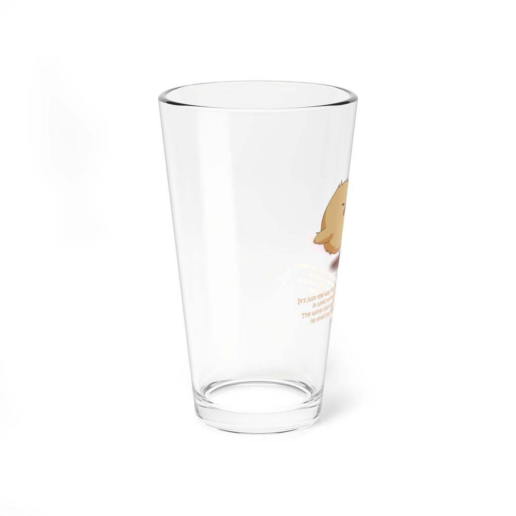 Clear Pantouflard 'Late Chick' Sarcastic Solid Glass Mixer