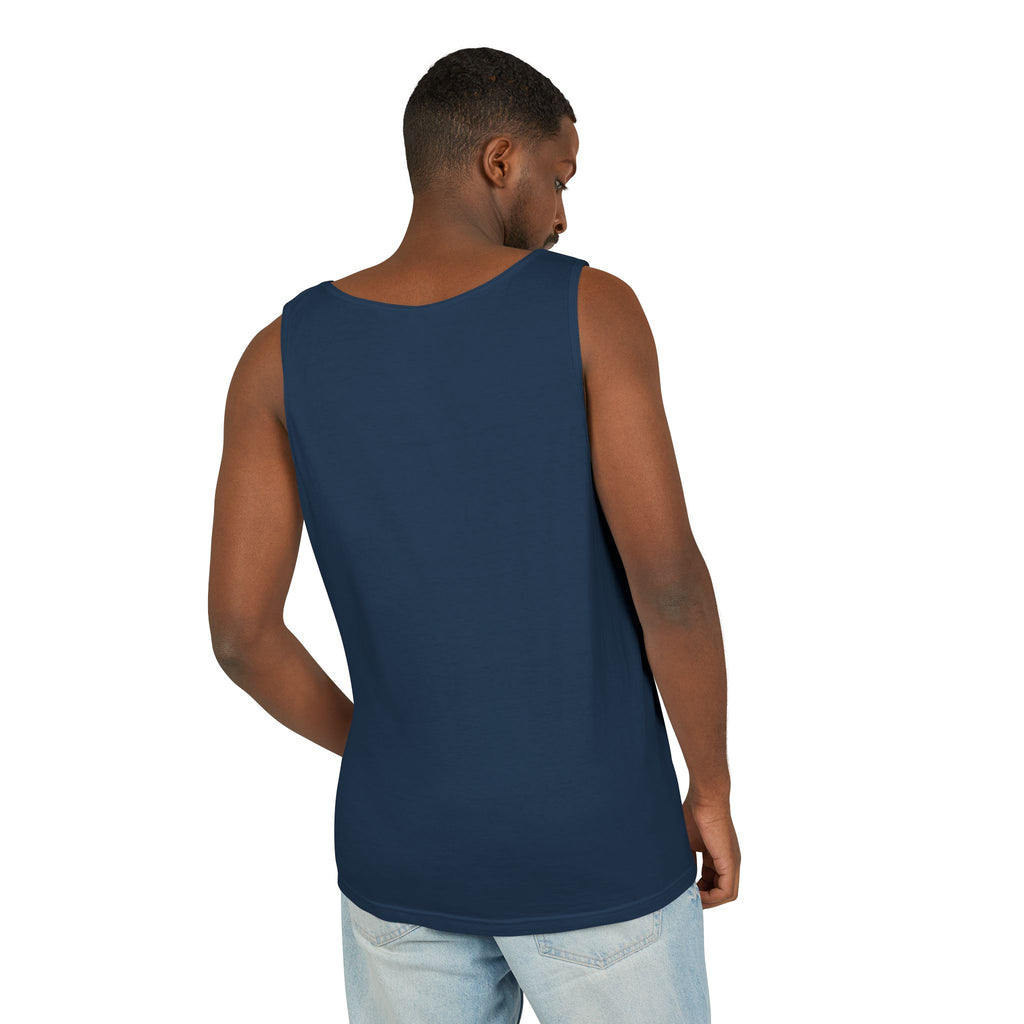 Men's & Women's Cassiopeia Constellation Graphic Garment-Dyed Tank Top - W-Shape Sleeveless Shirt