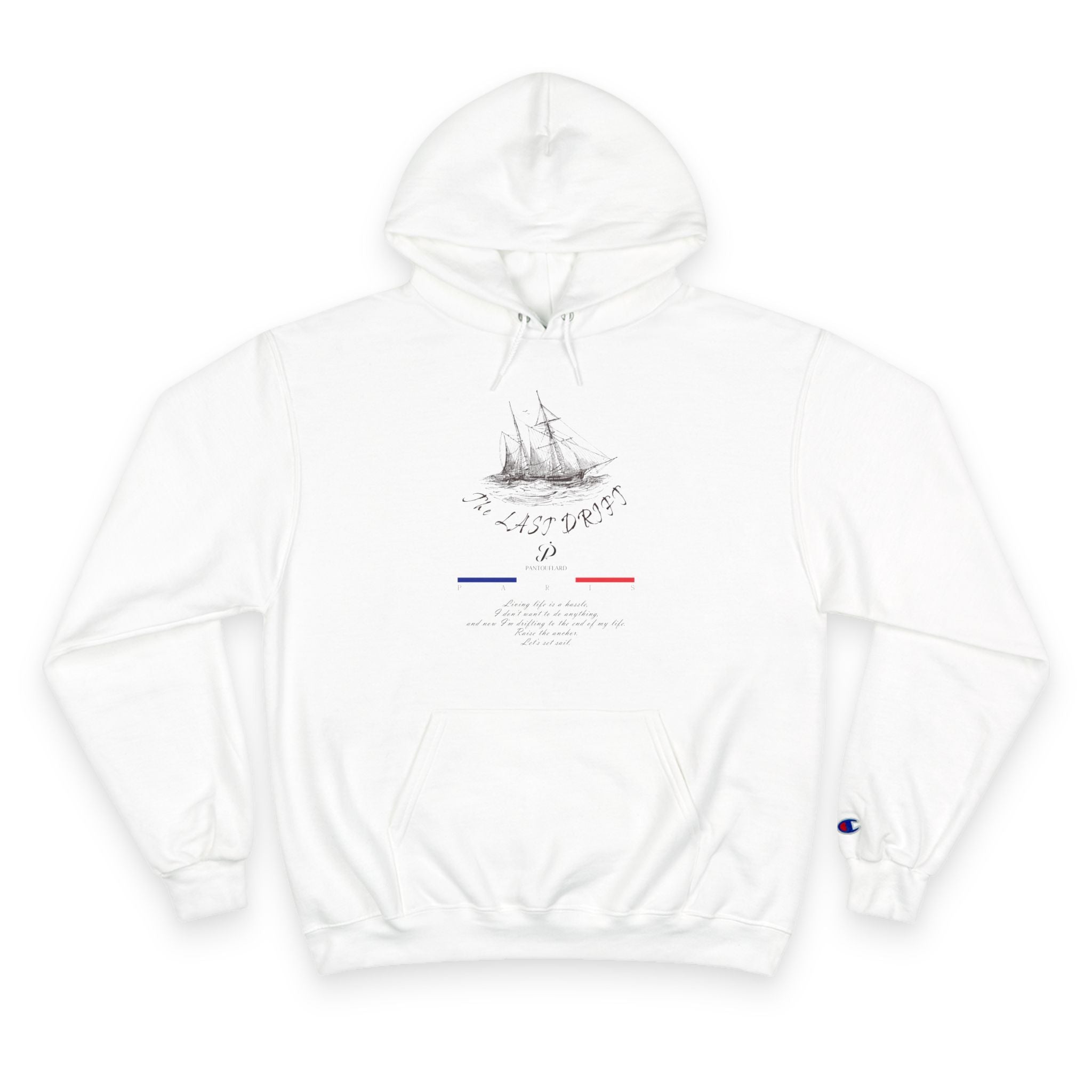 Old Money Nautical Heritage Hoodie - The Last Drift I (Champion Authentic Eco-Fleece)