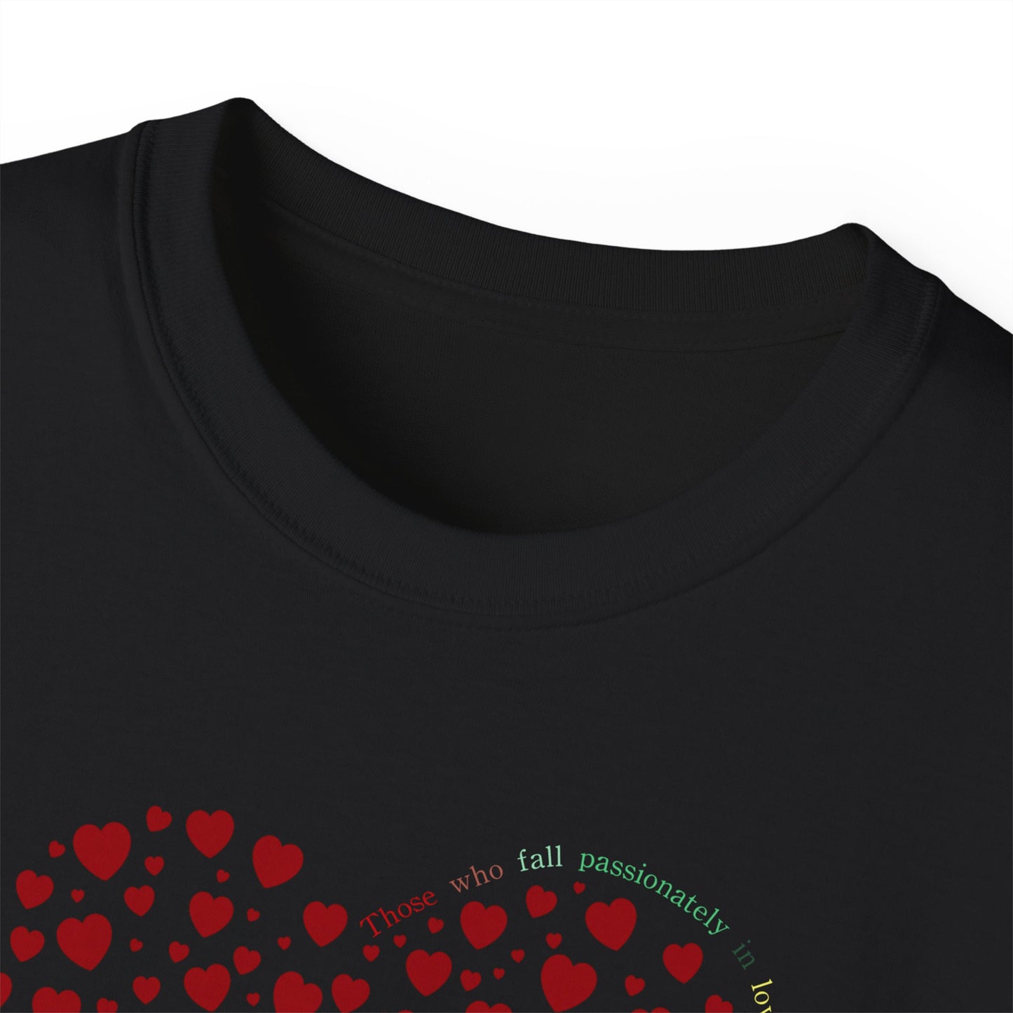 Red Heart Unisex Kurzarm-T-Shirt