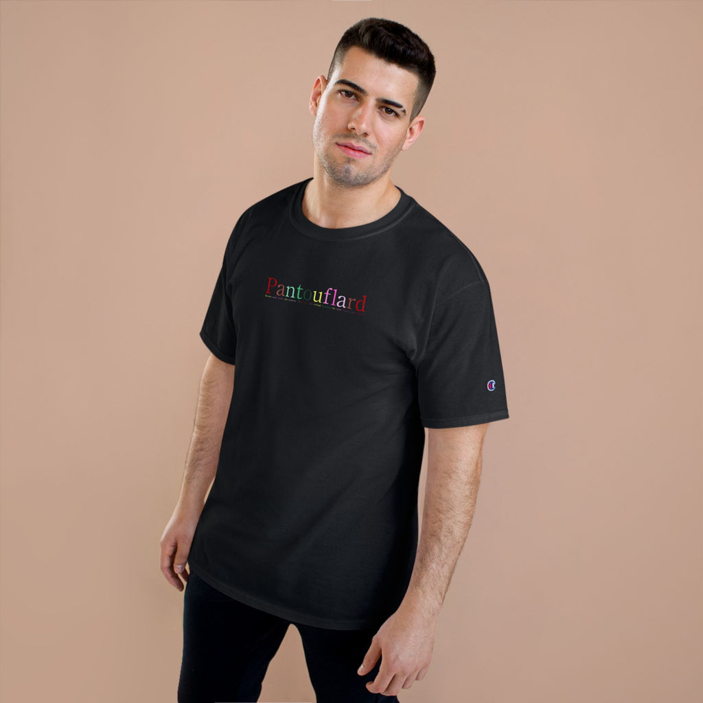 Champion Men's & Women's Black Heavyweight T-Shirt - 6.1oz Heritage Cotton Graphic Tee