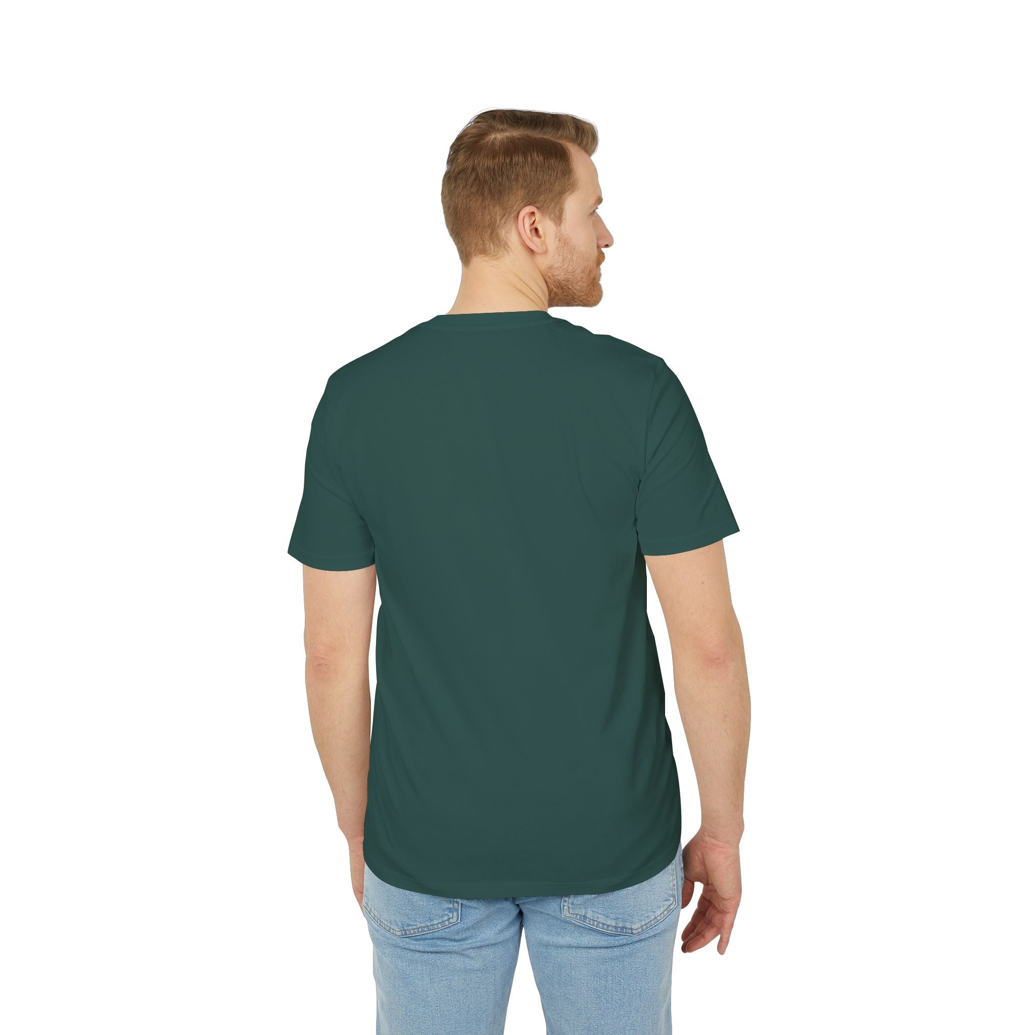 Men's & Women's Black Organic Cotton T-Shirt - Premium Sustainable Graphic Tee