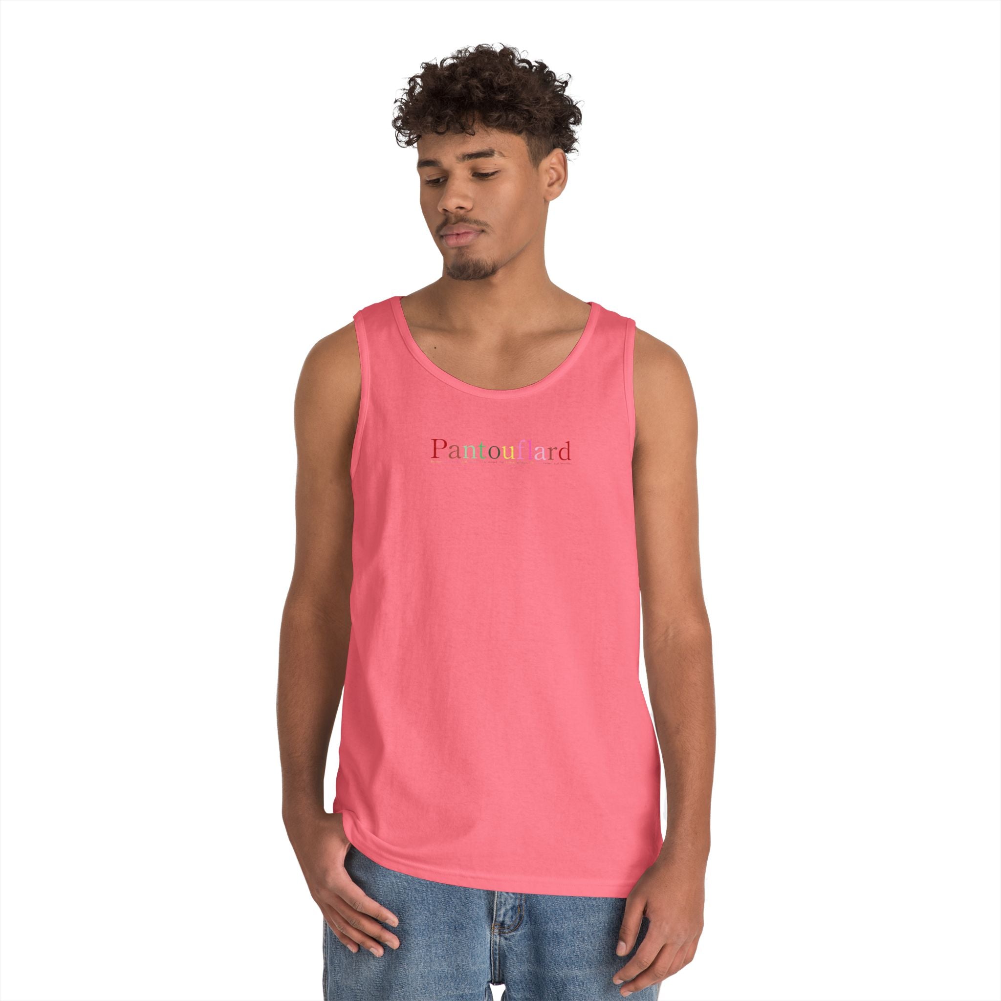 Unisex Heavy Cotton Tank Top - Classic Fit Sleeveless Shirt