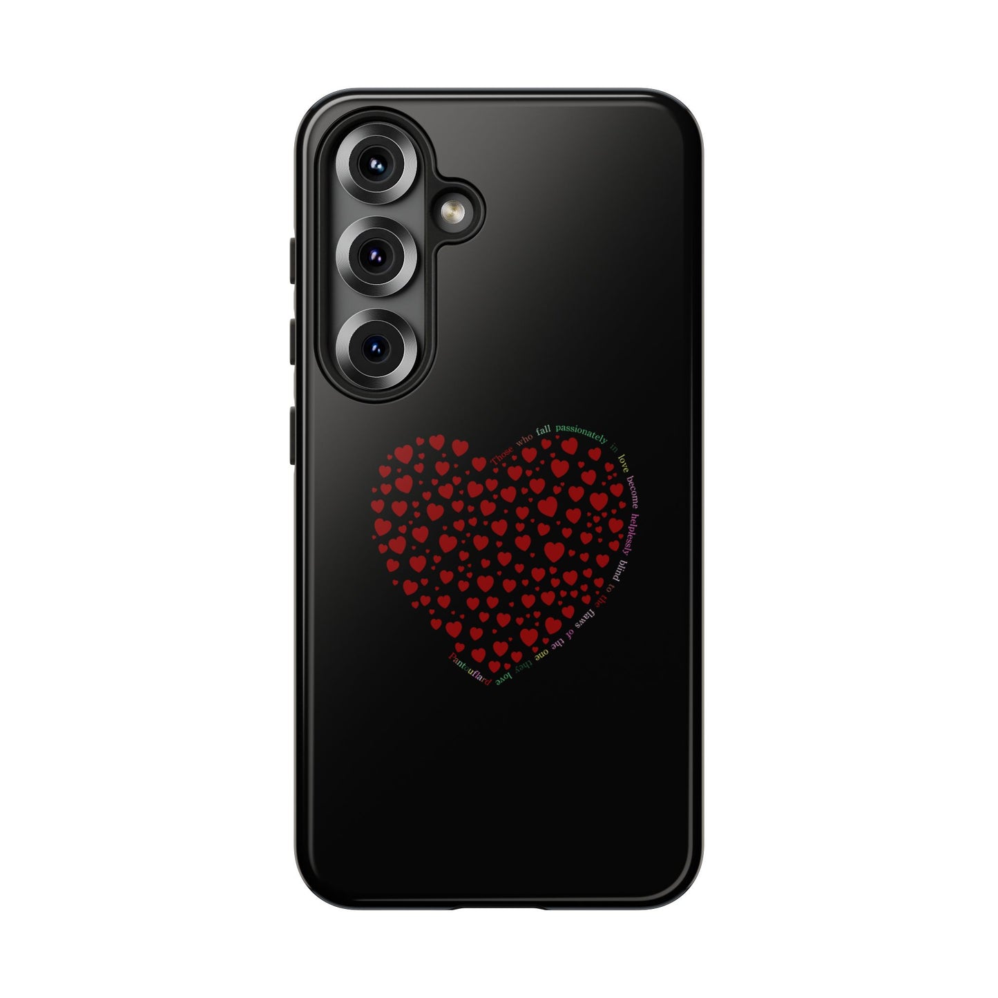 Fundas de corazón rojo para teléfonos iPhone, Galaxy, Google Pixel (54 tipos)