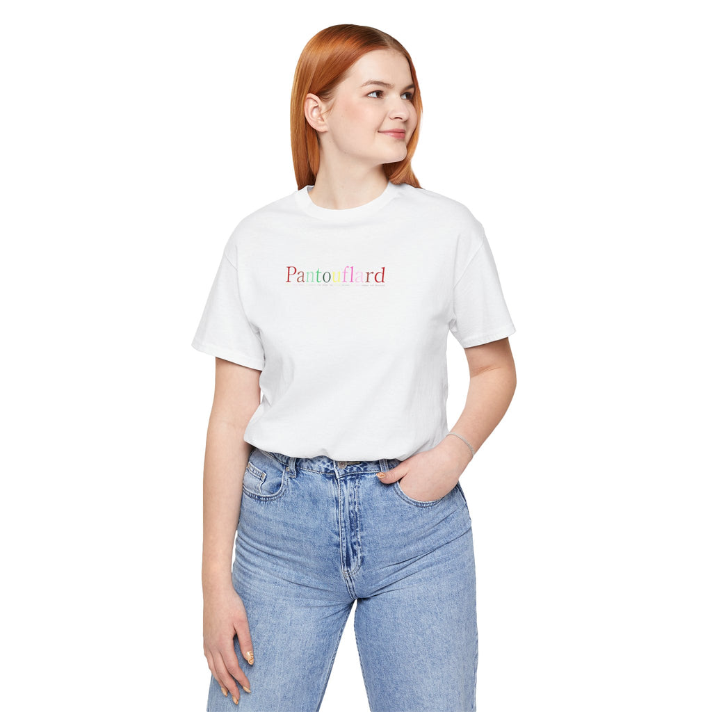 Unisex Minimalist Logo T-Shirt - 100% Airlume Cotton Soft Jersey Tee