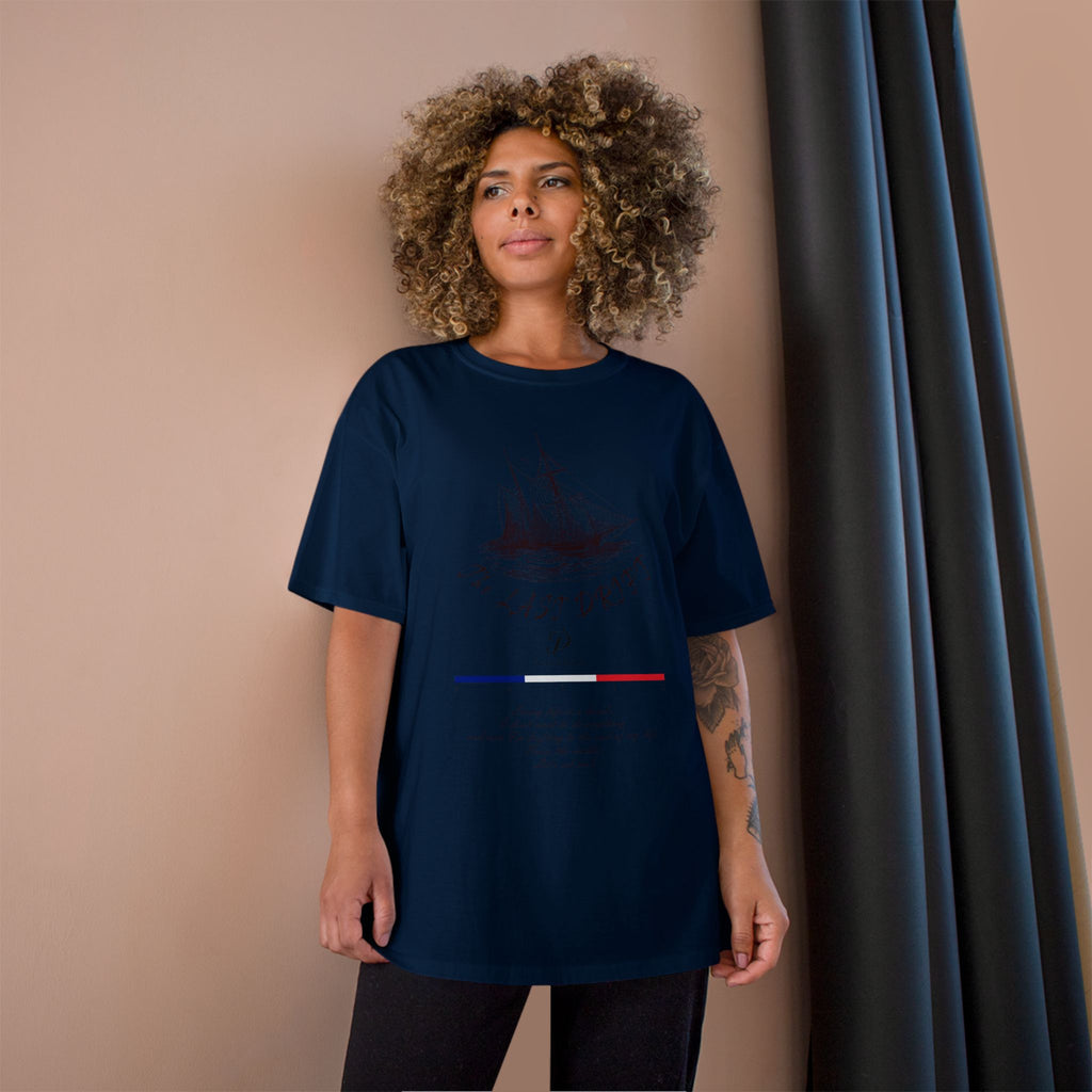 Champion Unisex White Last Drift Cotton T-Shirt