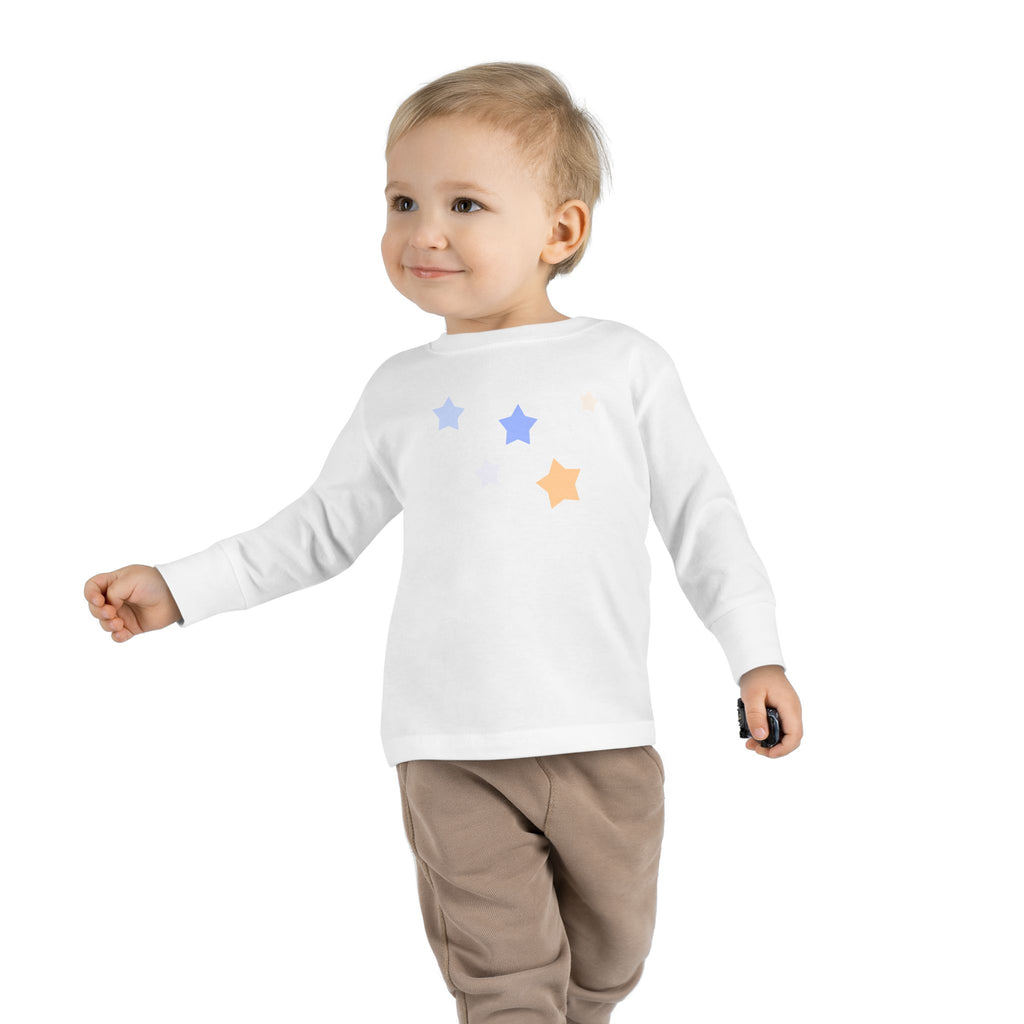 Toddler Cassiopeia Star Print Cotton Baby Long Sleeve Tee