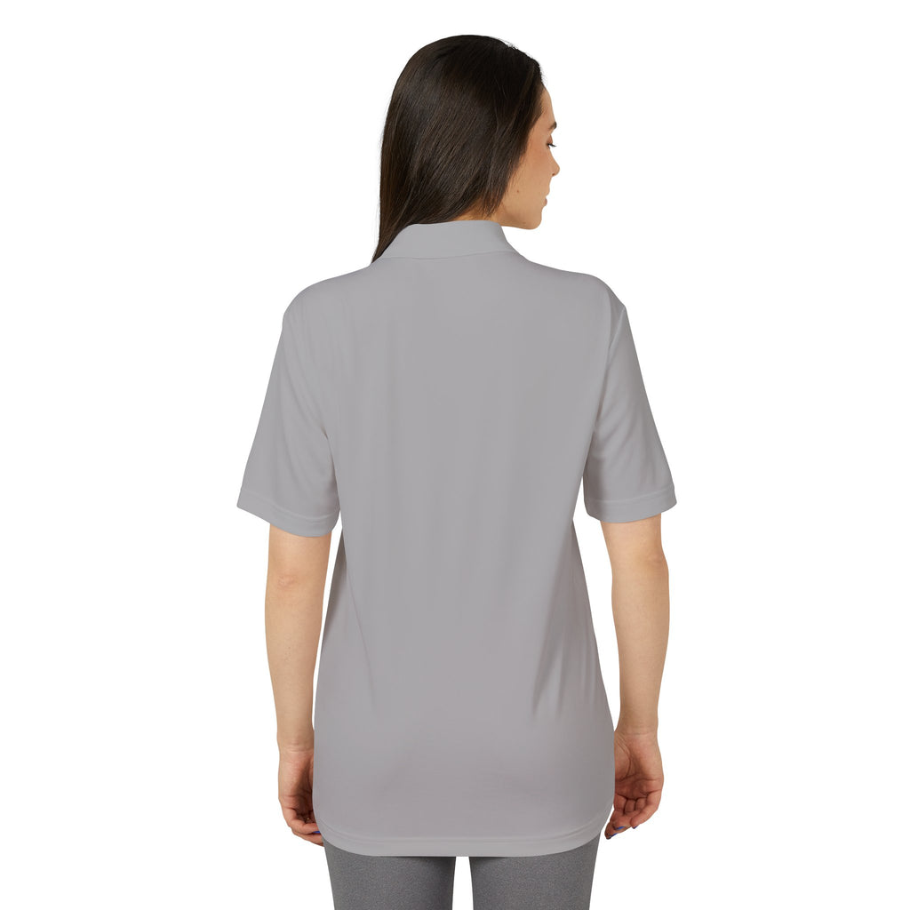 Adidas Unisex Cassiopeia Constellation Embroidered Polo - W-Shape Performance Shirt