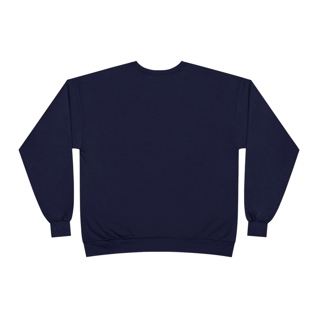 Sustainable Pantouflard Logo Crewneck - Hanes EcoSmart Fleece Sweatshirt (Essential Streetwear)