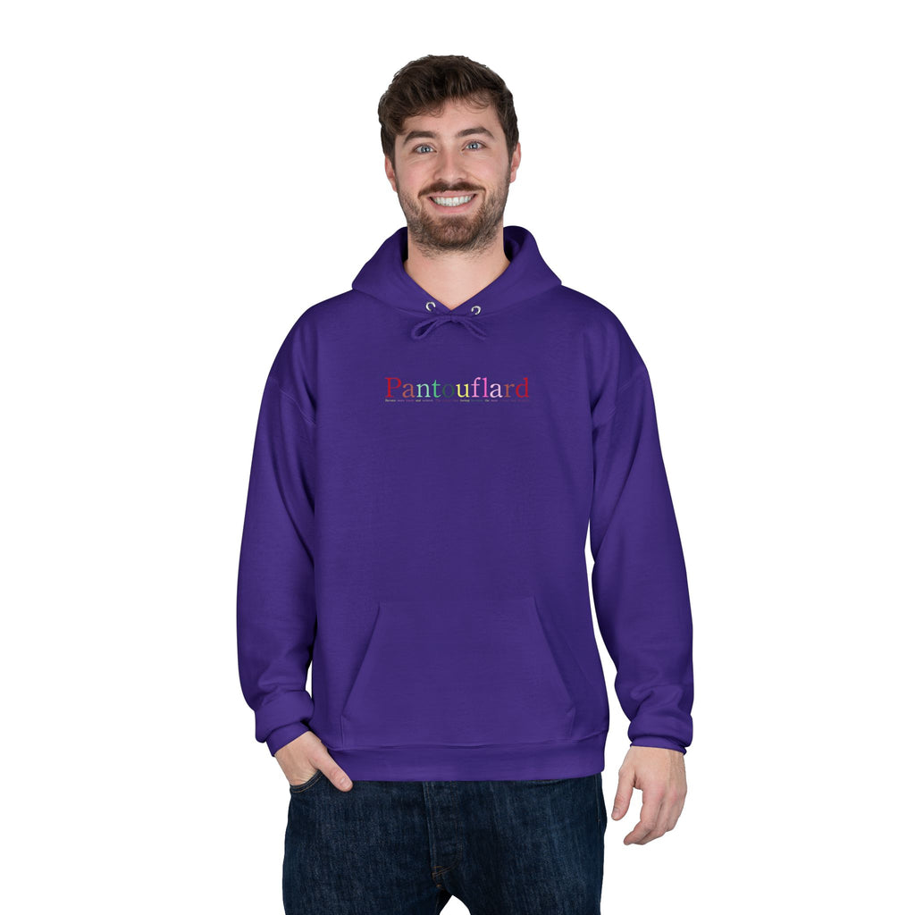 Pantouflard Graphic Eco-Fleece Hoodie | Sustainable Cotton Blend Pullover