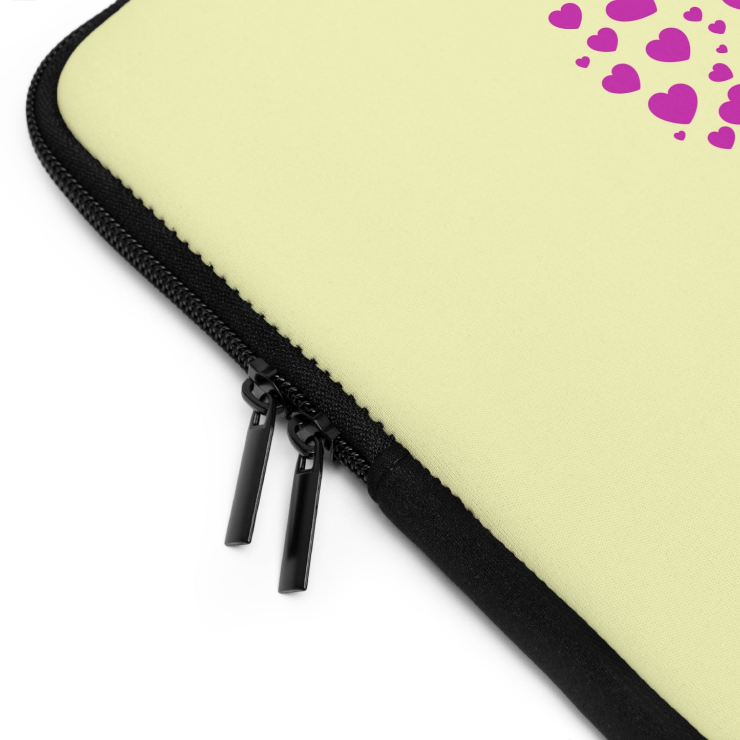 Pink Heart Laptop Sleeve