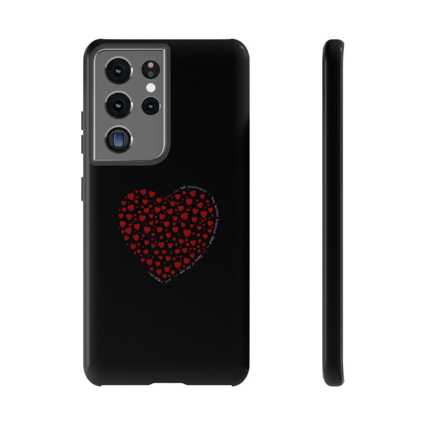 Fundas de corazón rojo para teléfonos iPhone, Galaxy, Google Pixel (54 tipos)