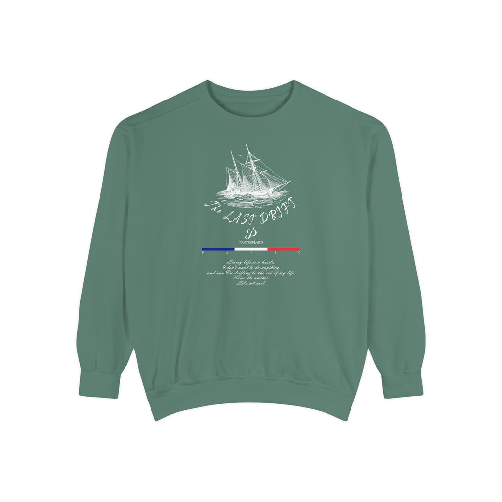 Unisex Navy Last Drift Cotton Blend Sweatshirt