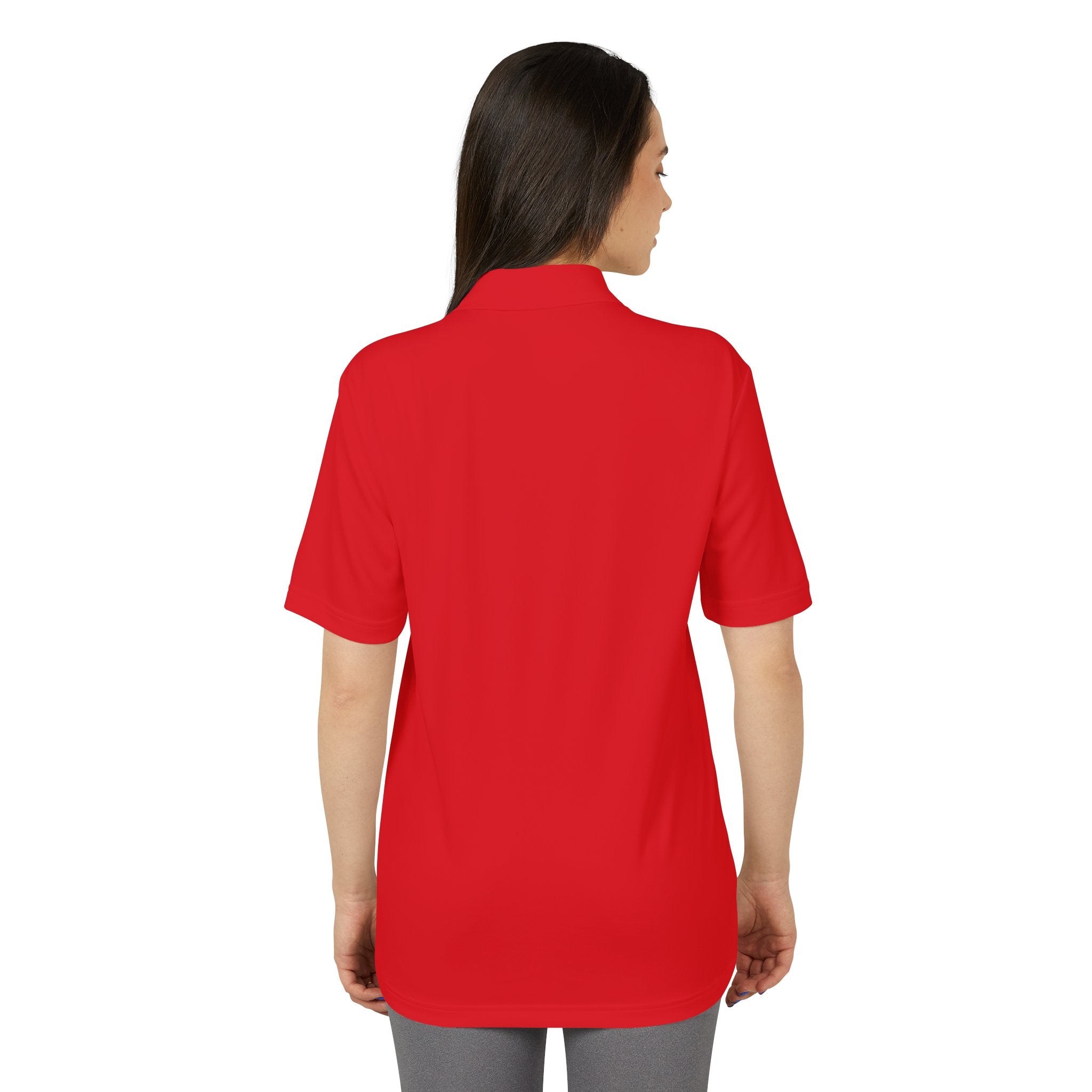 Adidas Unisex Cassiopeia Constellation Embroidered Polo - W-Shape Performance Shirt