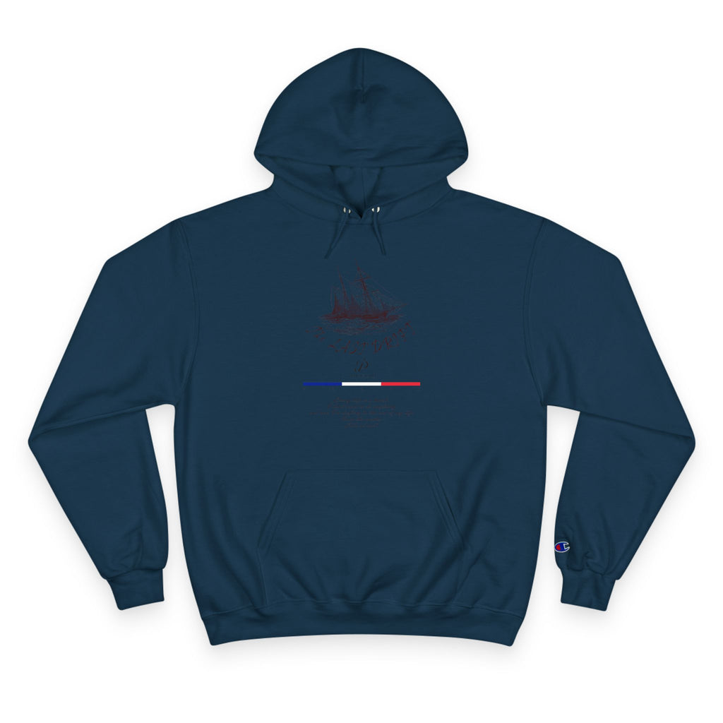 Old Money Nautical Heritage Hoodie - The Last Drift I (Champion Authentic Eco-Fleece)