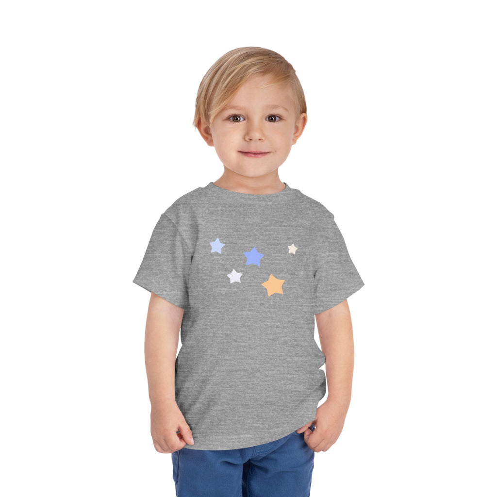Toddler Boys' & Girls' Cassiopeia Constellation Graphic T-Shirt - W-Shape 100% Cotton Kids short-sleeve t-shirt