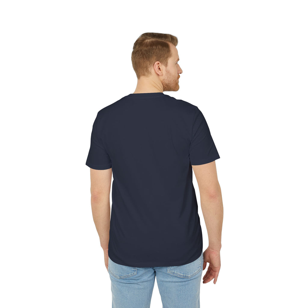 Men's & Women's Black Organic Cotton T-Shirt - Premium Sustainable Graphic Tee