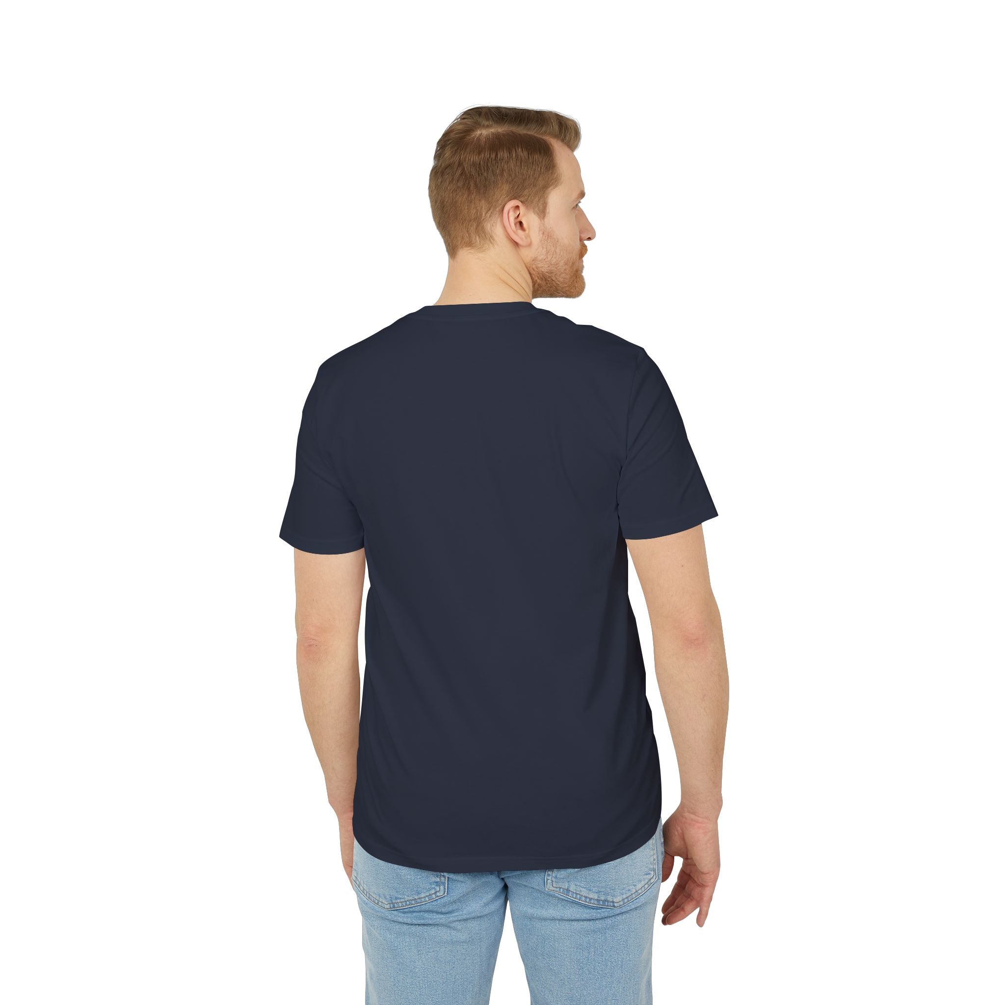 Men's & Women's Black Organic Cotton T-Shirt - Premium Sustainable Graphic Tee