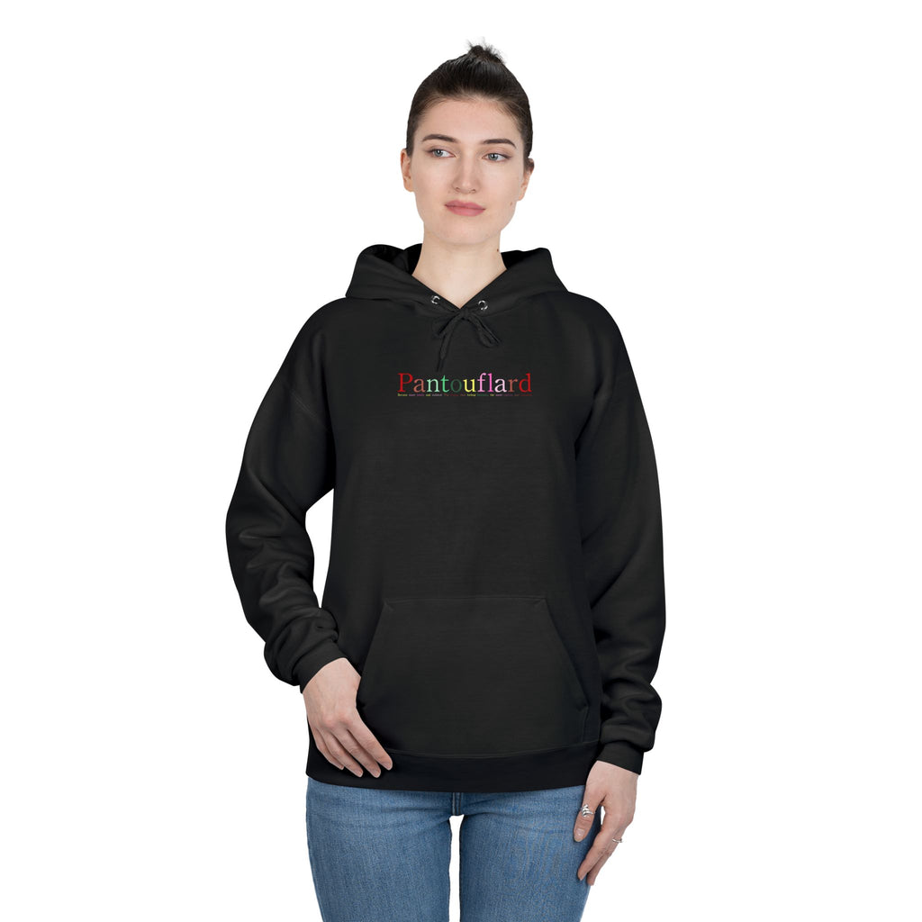 Pantouflard Graphic Eco-Fleece Hoodie | Sustainable Cotton Blend Pullover