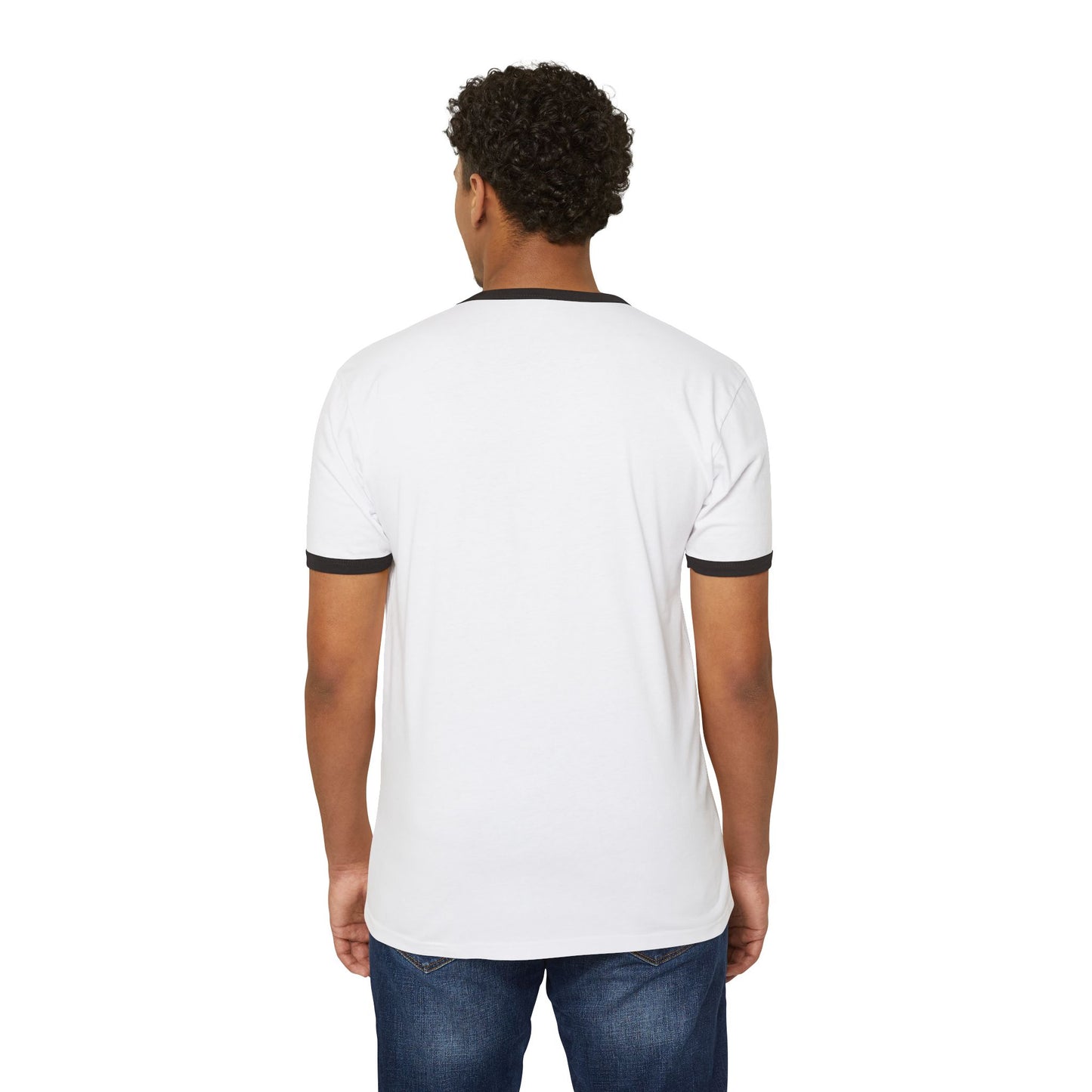 Camiseta unisex de algodón con ribete, camiseta casual, ropa de moda, prenda cómoda, estilo de verano