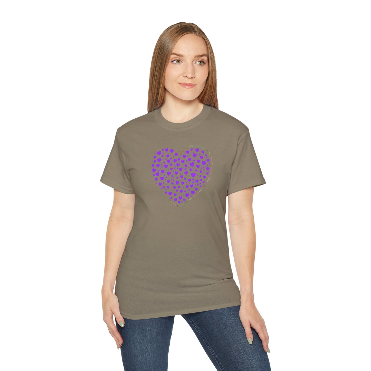 Purple Heart Unisex short sleeved T-shirt