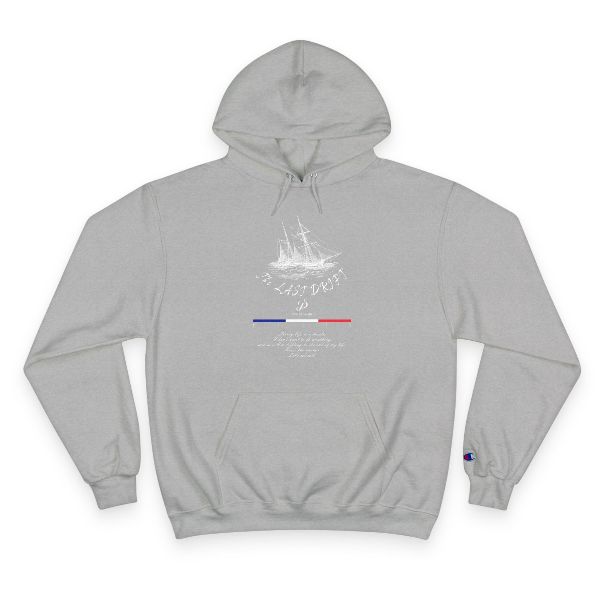 Old Money Nautical Heritage Hoodie - The Last Drift II (Champion Authentic Eco-Fleece)