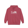 Old Money Equestrian Heritage Hoodie - The Heritage Carriage II (Premium Garment-Dyed Heavyweight Fleece)